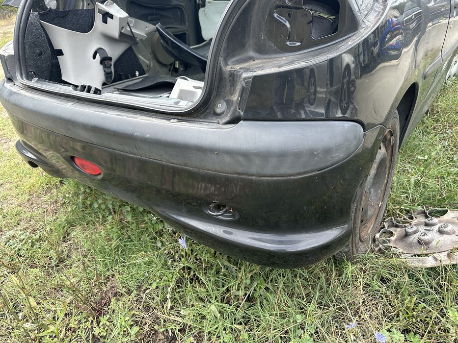 Задна броня за Пежо 206 фейс 2004-