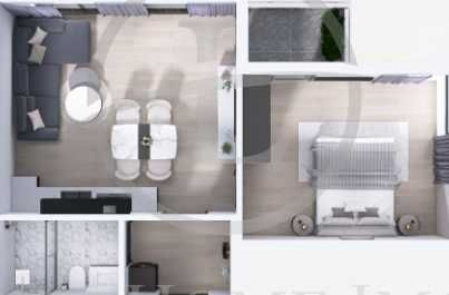 Продава се Двустаен апартамент в Пловдив, Остромила - 126 кв.м за 736 €/кв.м - Снимка #3