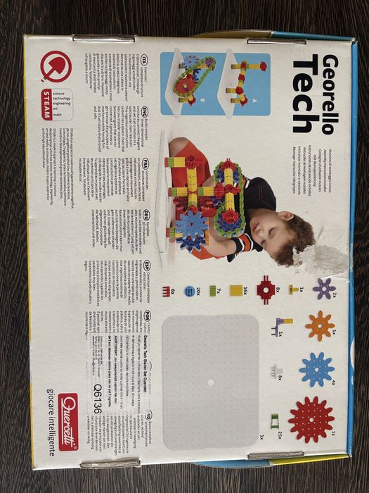Set 100 piese constructie Quercetti