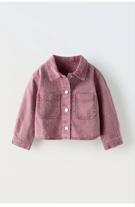 Костюм ZARA из тонкой джинсы