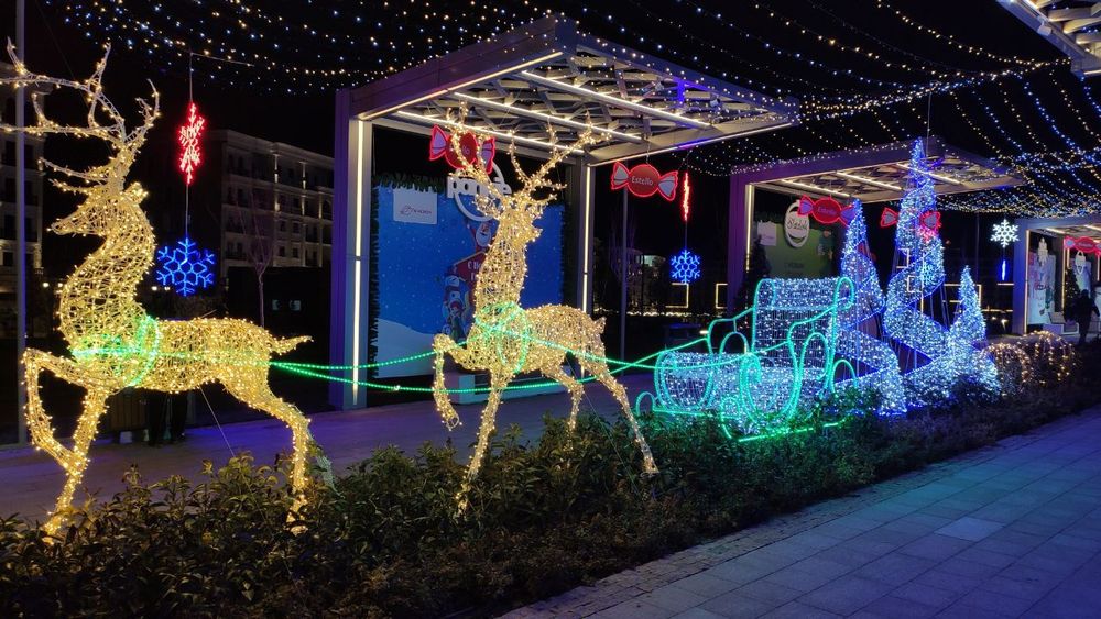 Новогодние оформление