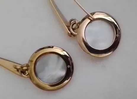 Комплект бижута с тигрово око