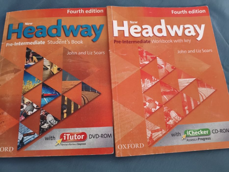 New Headway pre-intermediate Student’s book и Workbook