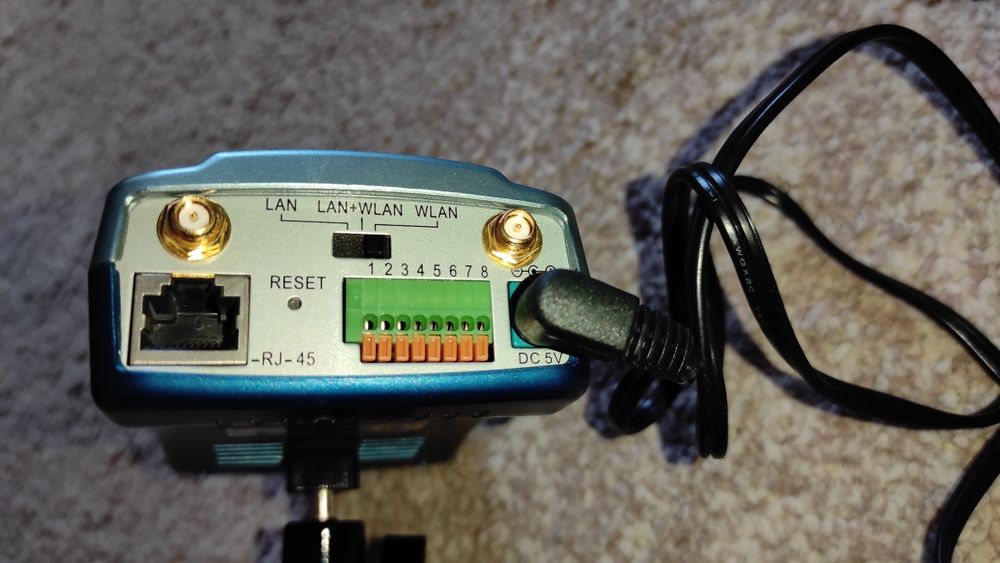 Camera supraveghere LAN, WLAN, LAN+WLAN
