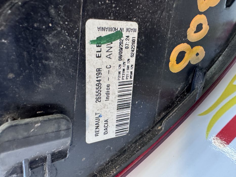 Lampa stop spate Dacia Logan 3 2021-2026