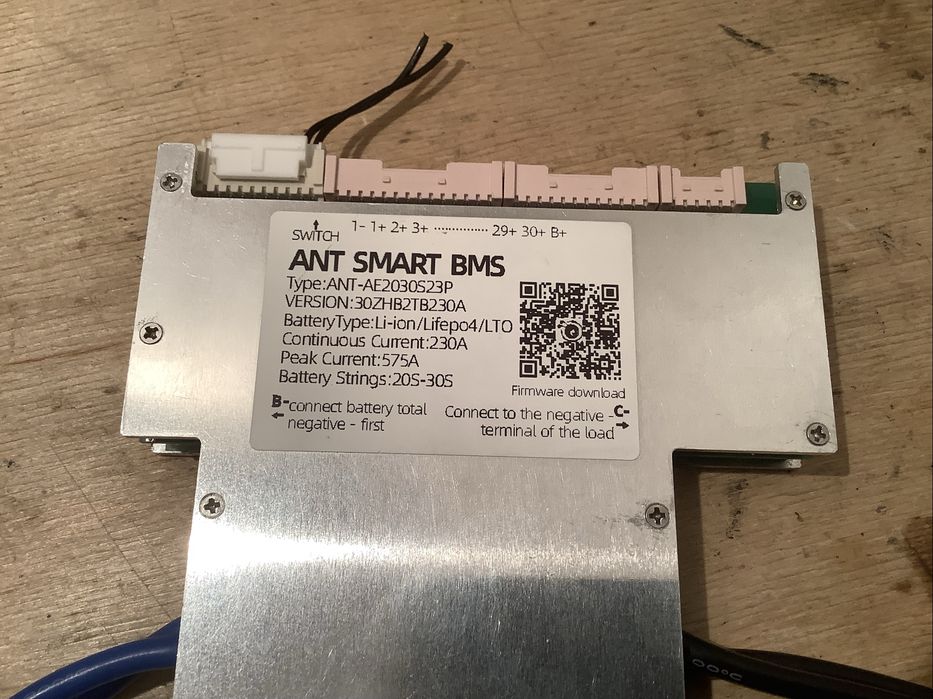 Ant bms на 230а 30s