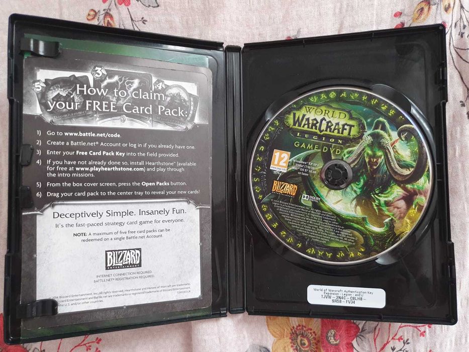 World of Warcraft Legion Expansion Set PC