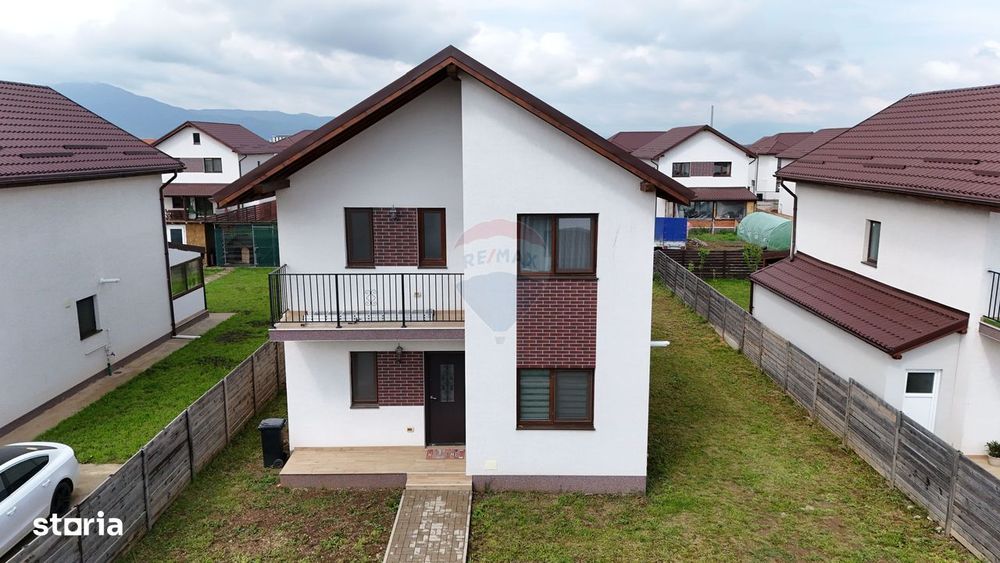 Casă individuală lângă Brașov + curte 300 mp | 0% comision | utilată |