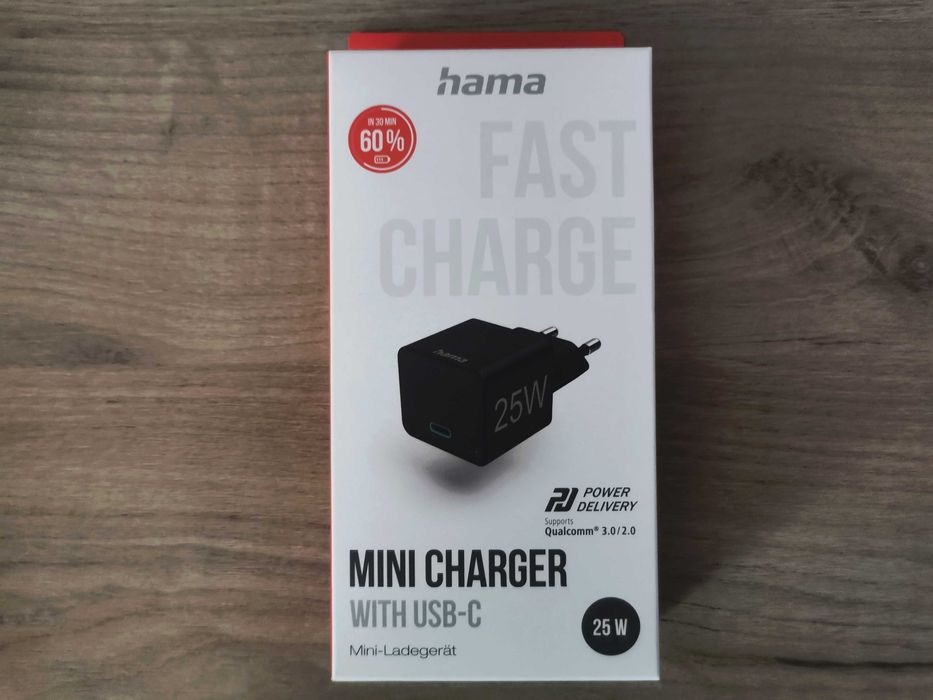 Incarcator Hama 25W USB-C PowerDelivery Qulacomm