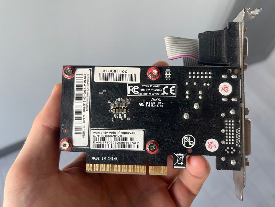 Nvidia gt710 2gb