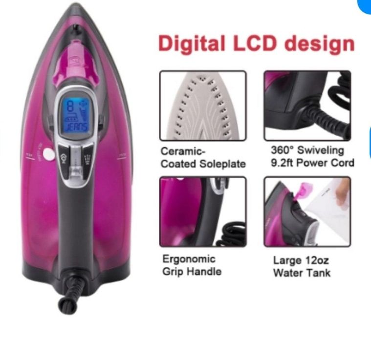 Паровой утюг Sonifer SF - 9029 – это настоящая мечта любой хозяйки. Не