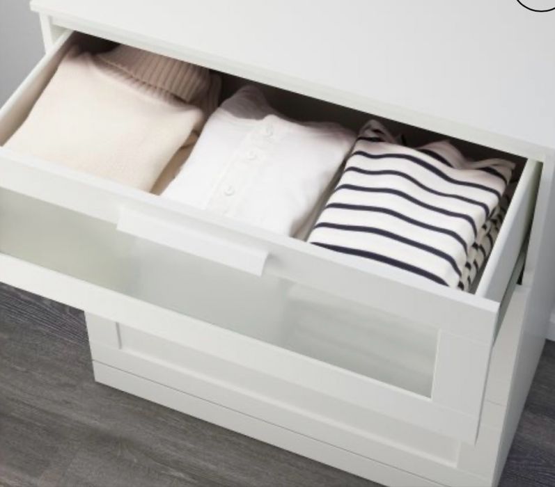 BRIMNES скрин с 3 чекмеджета. Икеа продукт