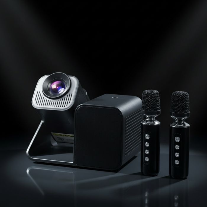 Проектор + калонка + караоке 3в1