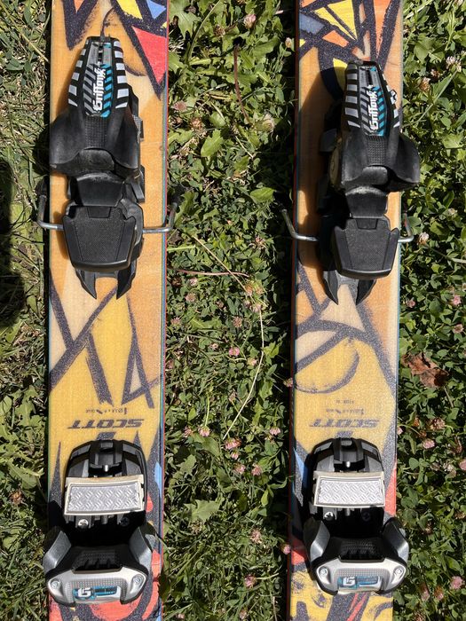 Freeride ски Scott Punisher + автомати Marker