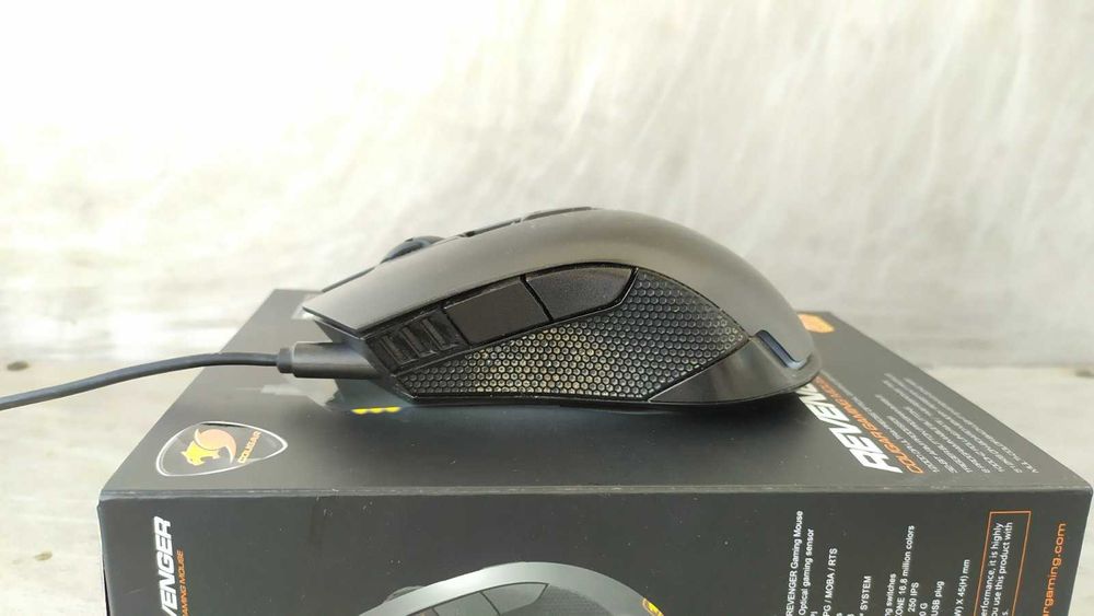 Геймърска мишка Gaming Cougar Revenger оптична,  черна