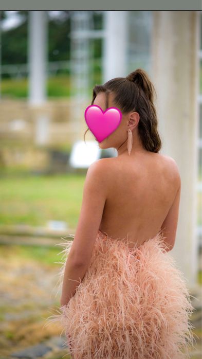 Бутикова официална рокля с чанта