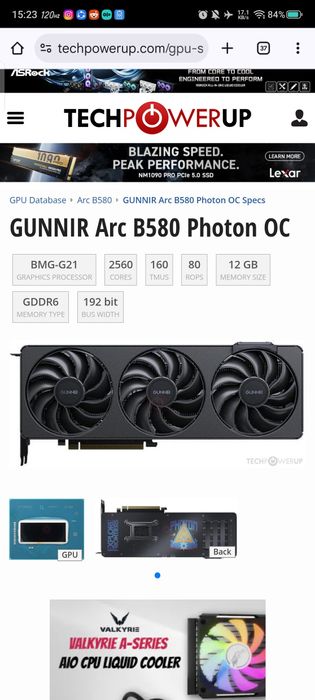 Intel arc b580 gunnir