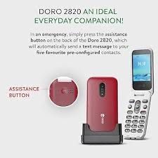 Telefon Seniori, Doro 2820, 4G, Bluetooth, Nou, Sigilat