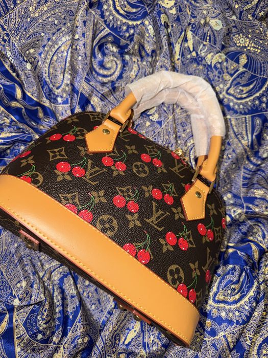 Geanta Louis Vuitton print cirese de dama