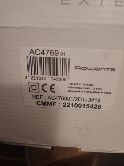 Aspirator de mână Rowenta extenso cyclonic