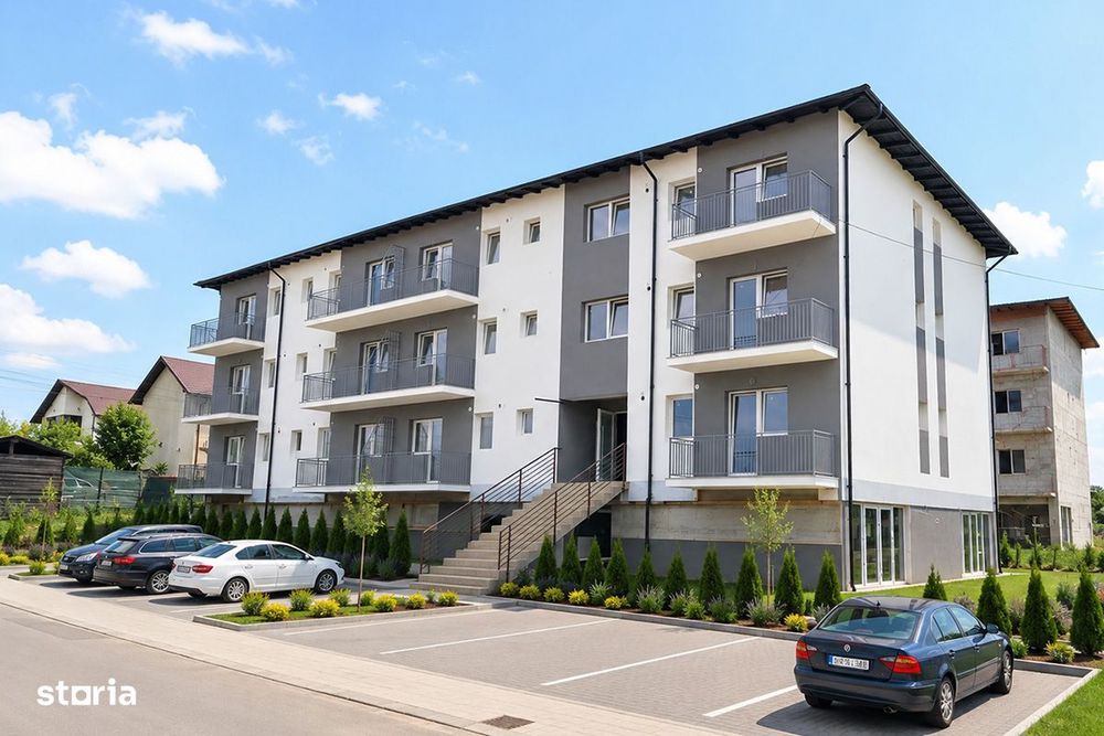 LIBER Apartament 1 camera 28 mp+ curte 17 m + parcare Lunca Cetatuii