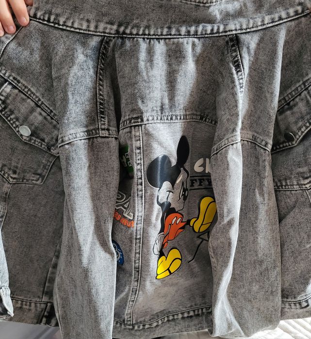 Джинсовая куртка на девочку