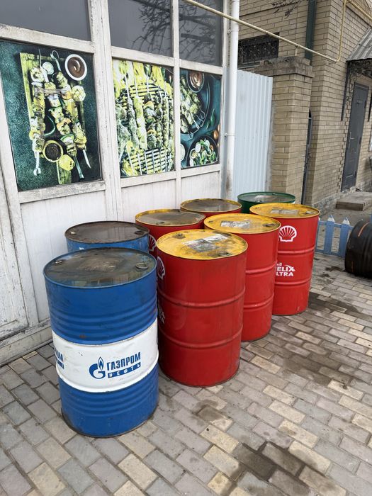 Масло отработка бочка