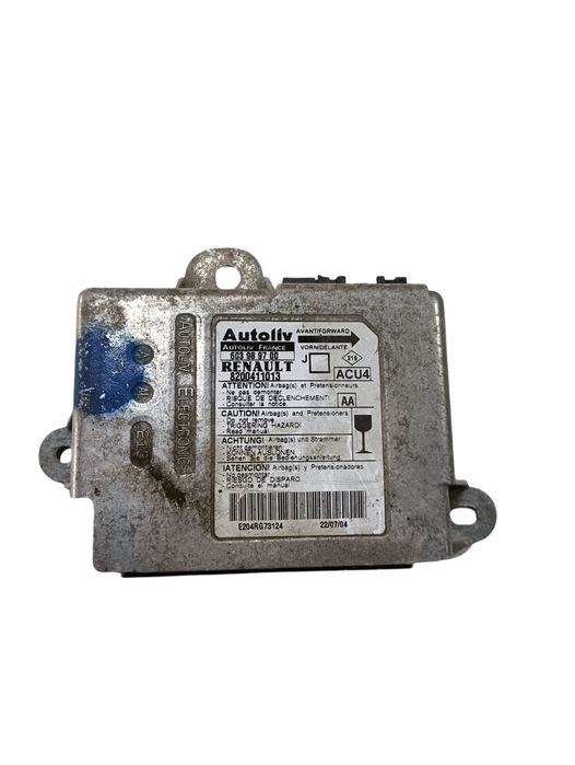 Calculator Airbag Renault Scenic Ii Jm0/1_ 2003 - > 8200411013