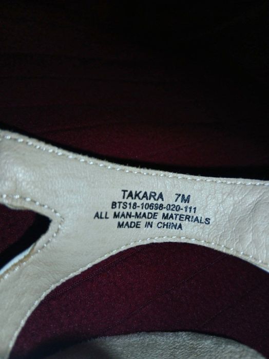 Из Америки сандалии, от бренда "Bare Traps Takara"