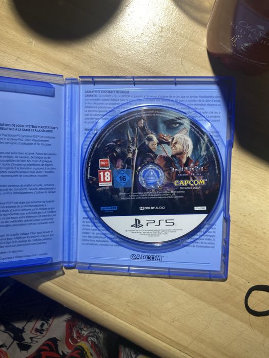 Продам диск для ps 5 devil may cry 5 special edition