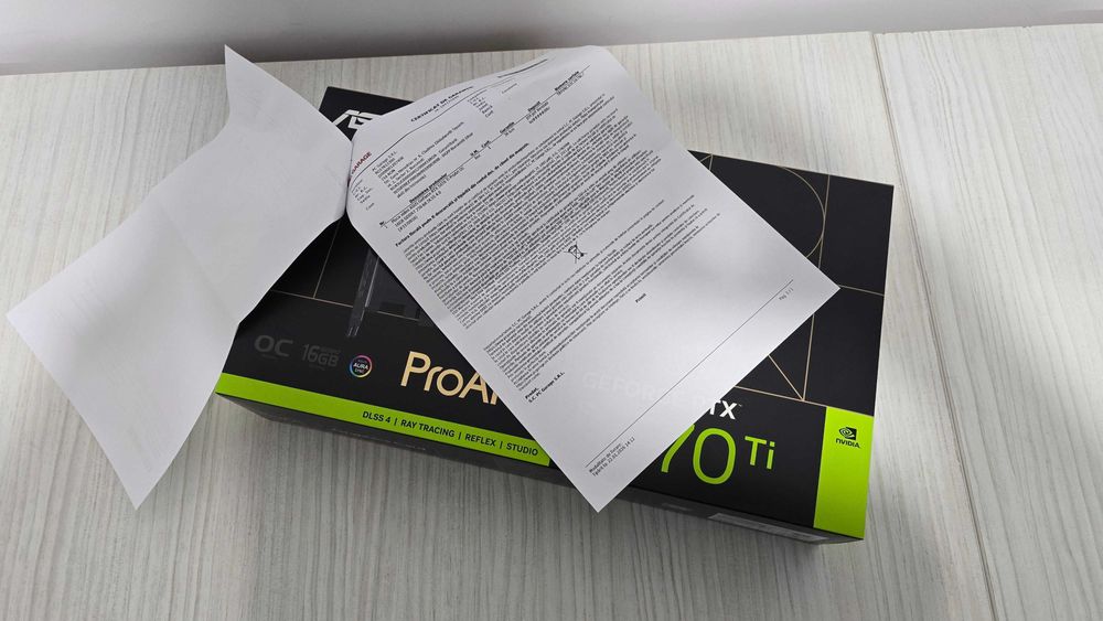 Placa video Asus ProArt RTX 5070Ti OC - 16GB