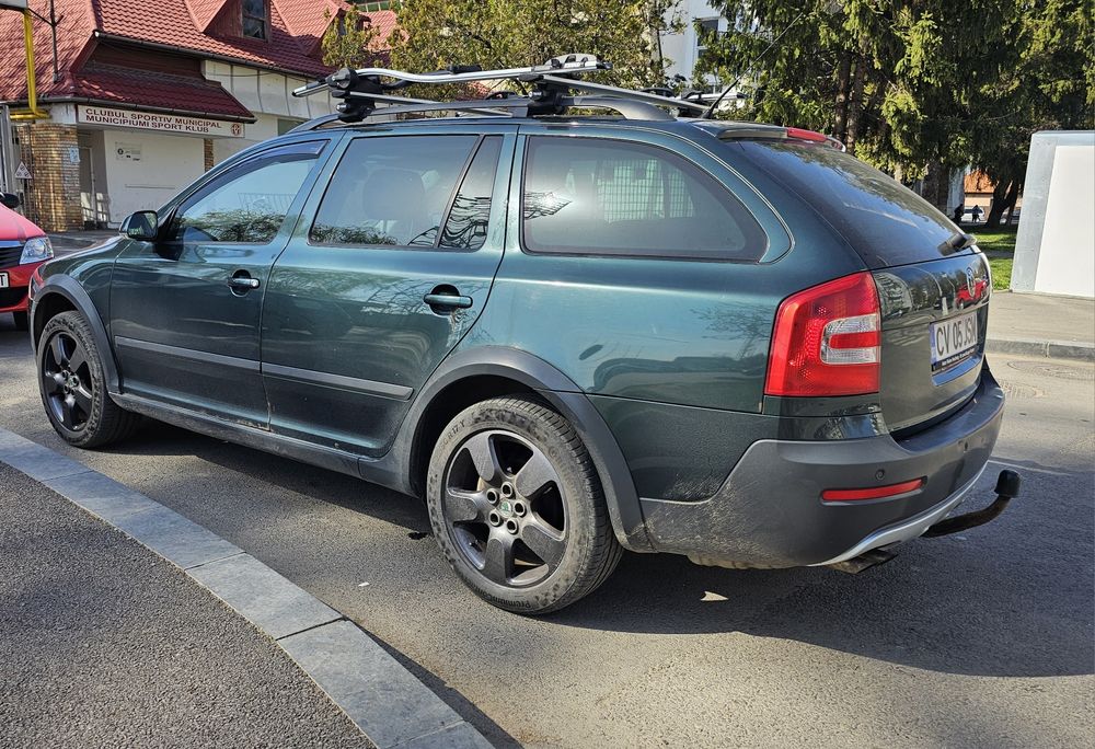 Skoda octavia 2 scout cu Webasto