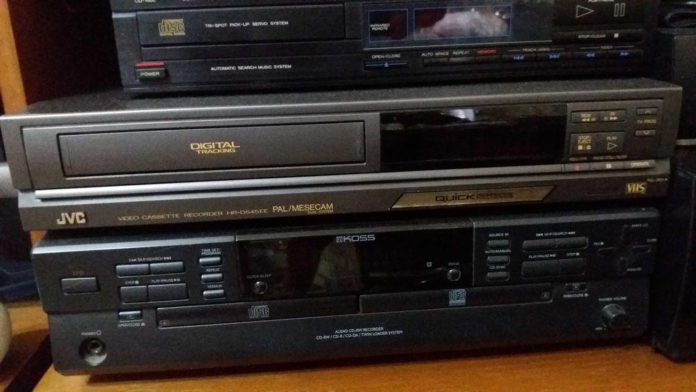 Video recordere VHS uzura f.mica-perfecte aspect-functionare
