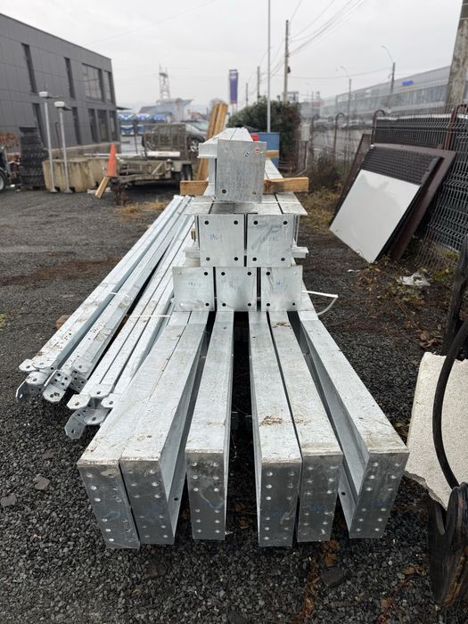 Hala galvanizata noua completa  450mp 5 metri inaltime streasina