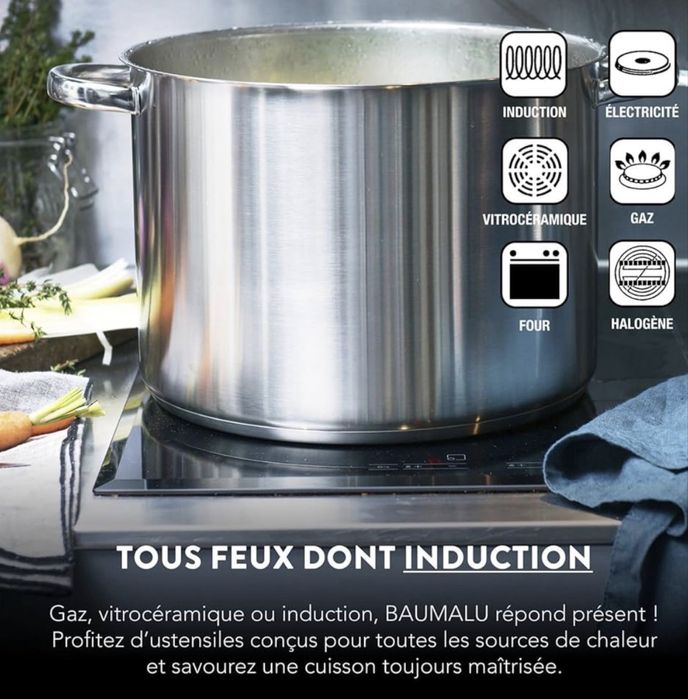 BAUMALU - Set de 3 cratițe Primo