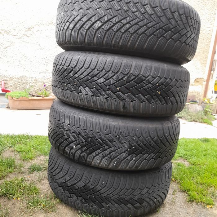 Genti allu  cu cauciuc de iarna continental