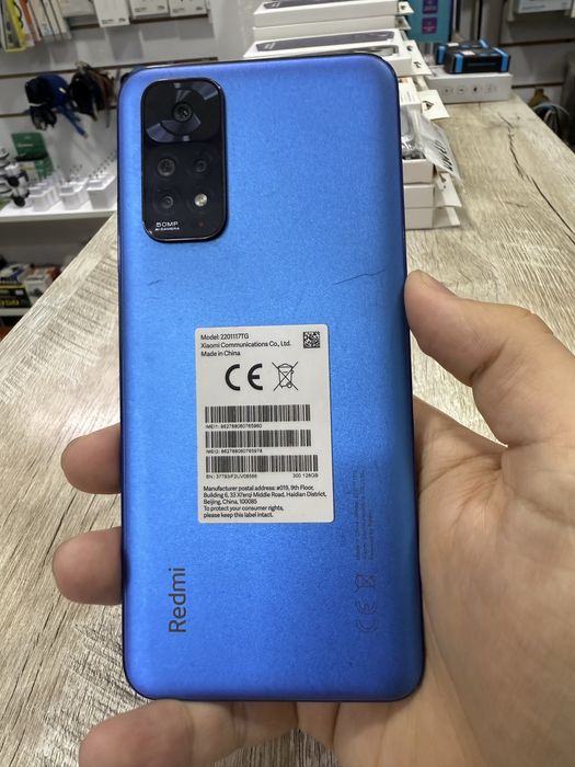 Redmi Note 11 joyi 128gb holati yaxshi: 690 000 so’m