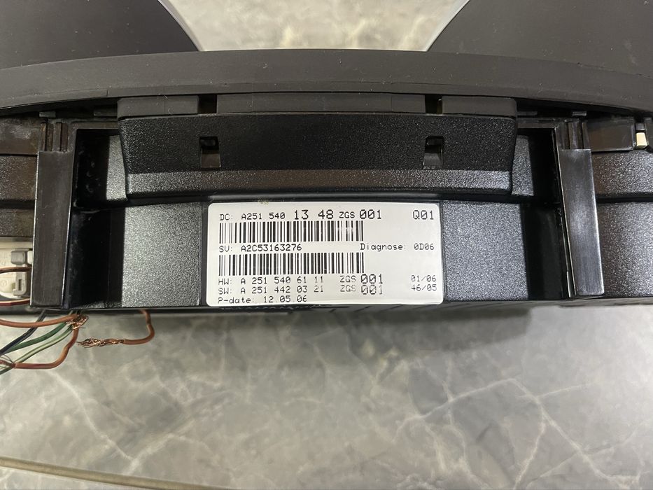 Щиток приборов W164 AMG