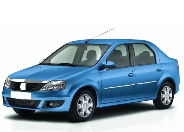 Set perdele laterale SPATE + LUNETA pentru Logan I 2004-2012