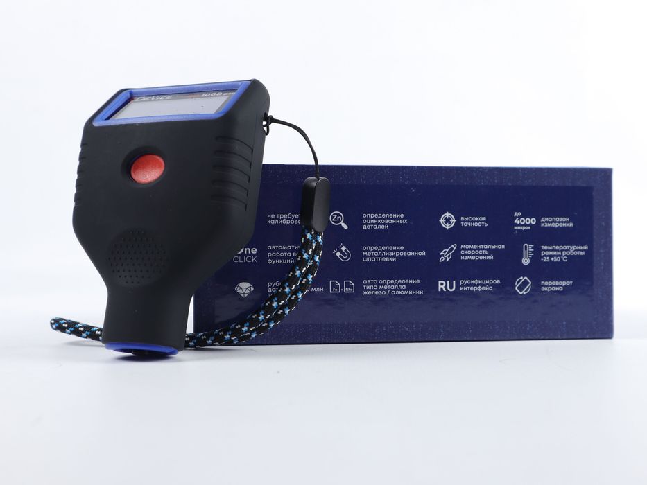 Толщиномер rDevice RD-1000 Pro, рубиновый датчик