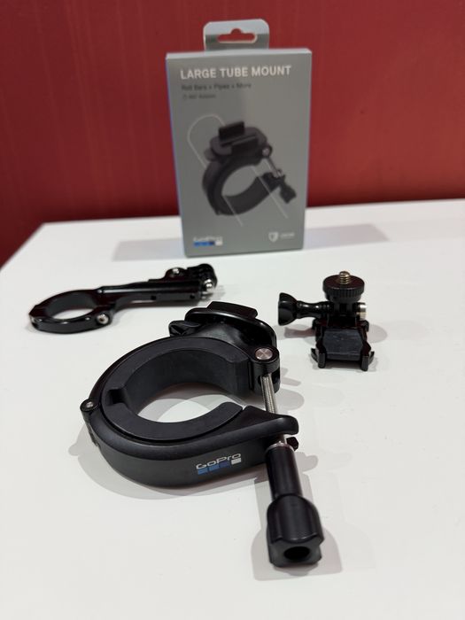 Prindere Large Tube Mount Gopro Insta 360 Moto Bicicleta