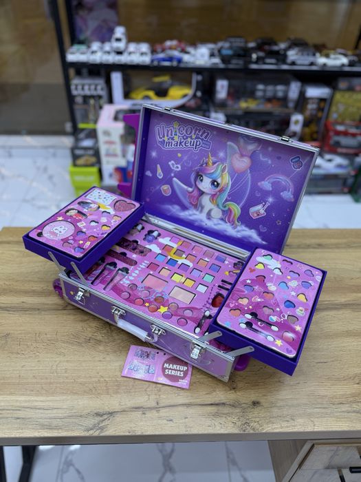 Набор детской косметики в чемодане Единорог