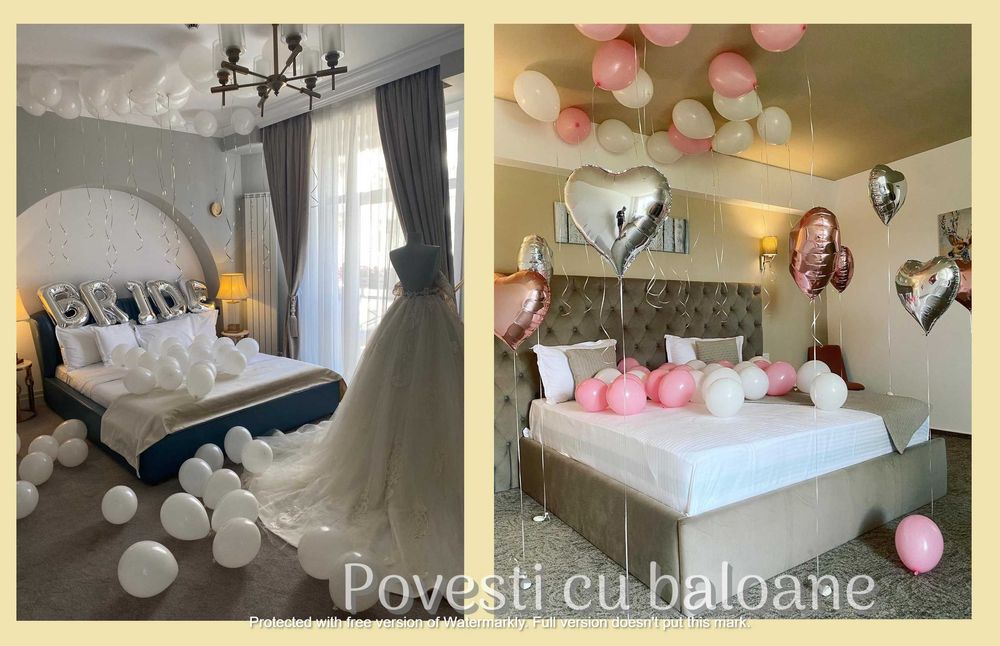 Personaje desene, baloane cu heliu (latex, cifre, inimioare etc)