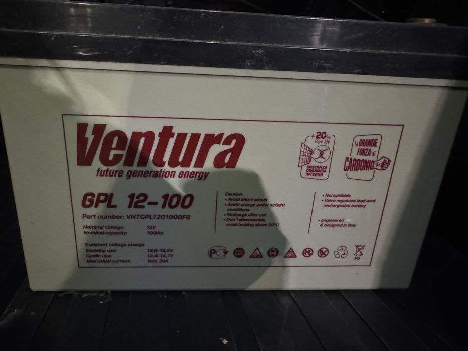 Аккумулятор Ventura GPL12-100