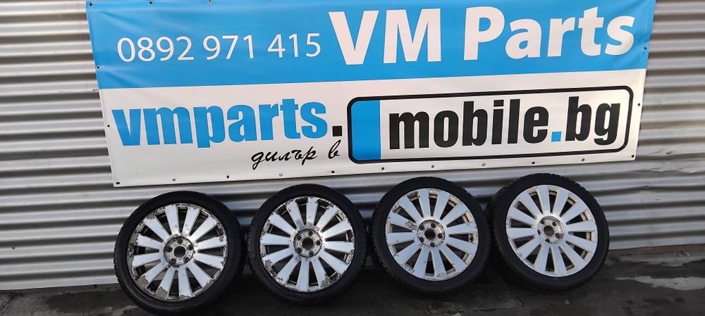 18" джанти Audi 5x112 et48 8J с зимни гуми