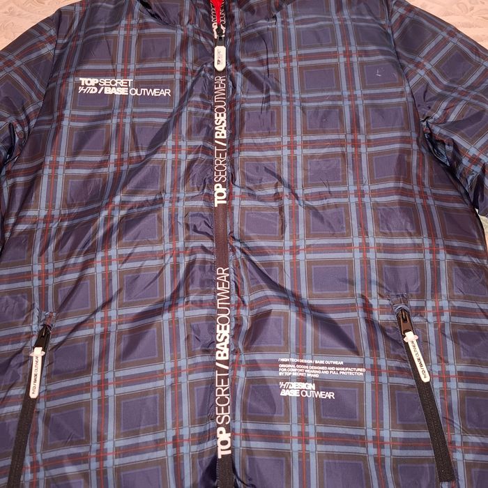 Модерно мъжко зимно яке с две лица и качулка