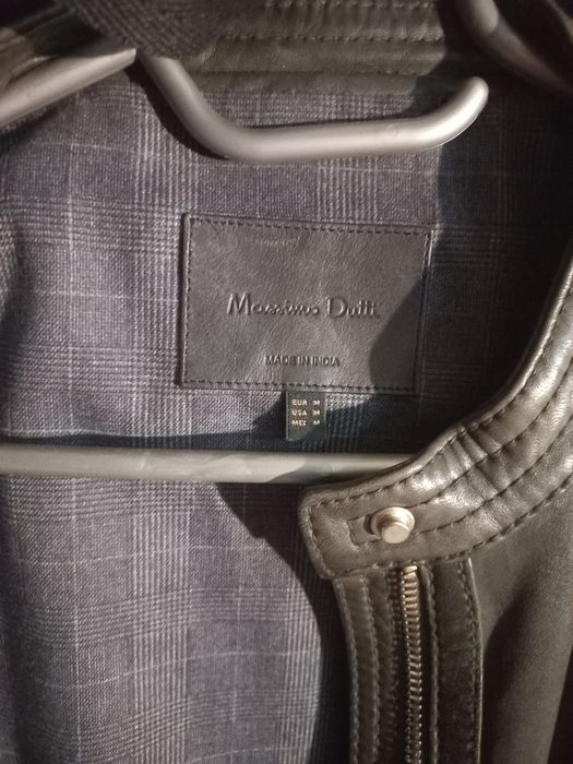 Кожаная куртка Massimo Dutti