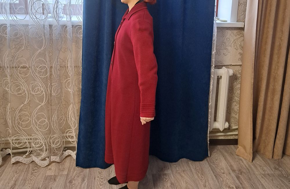 Кардиган бордовое