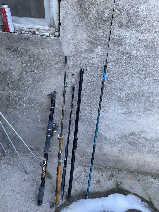 Удочки катушки снасти для рыбалки!