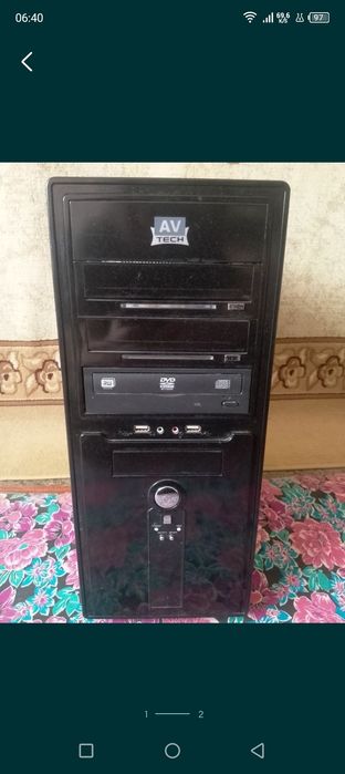 Компьютер (системный блок) Pentium Dual-Core E5200. Core 2DuoE7300.